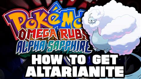 altarianite|altaria mega evolution.